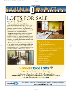 lofts for sale - Crain`s Detroit Business