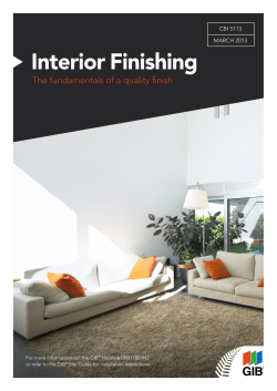 The fundamentals of a quality finish