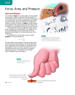Force, Area, and Pressure