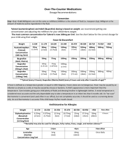 Over-The-Counter Medications