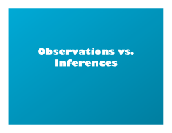 Observation