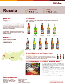 Russia - AB InBev