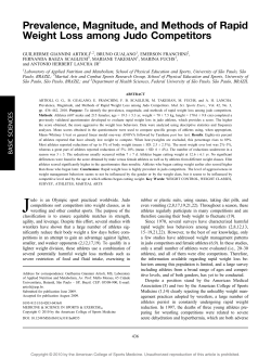 Prevalence, Magnitude, and Methods of Rapid Weight Loss among