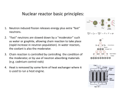 Nuclear reactor basic principles