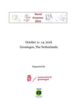 book of abstracts - Systems Biocatalysis