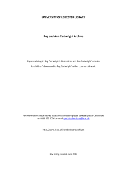 Quick Links - University of Leicester