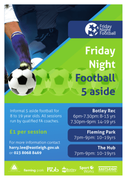 information on Friday Night Football