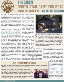 The Siren North Star Camp For Boys