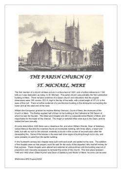 Mere - History of St. Michaels