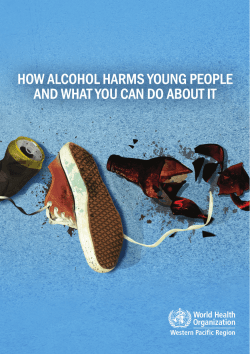 How alcohol harms young people and what you can