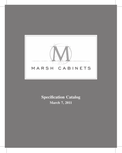 Specification Catalog - Accent Building Products