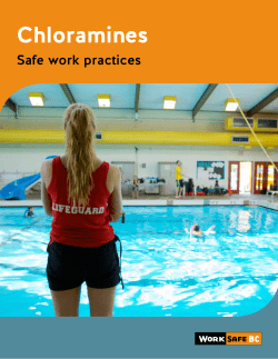 Chloramines - Safe work practices