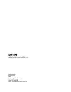 a play by Harrison David Rivers