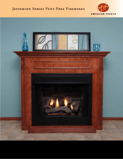 Jefferson Vent-Free Firebox