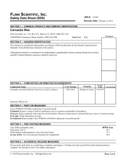 Carnauba Wax - Flinn Scientific