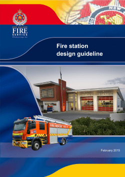 Fire station design guideline