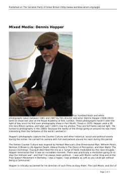 Mixed Media: Dennis Hopper