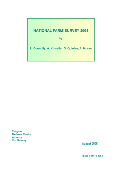 NATIONAL FARM SURVEY 2004