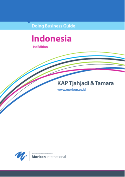 Indonesia - morison