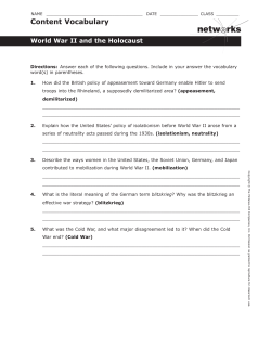 netw rks Vocabulary Activity