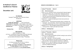 St Andrew`s Church Sandford on Thames December 2016