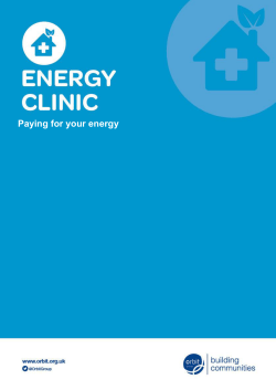 Paying for your energy