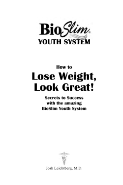 Lose Weight, Look Great!