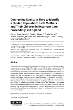 Full Text  - The British Journal of Social Work