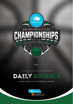 daily dribble - Basketball Australia