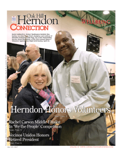 Herndon Honors Volunteers Herndon Honors Volunteers