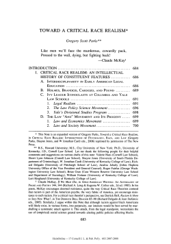 toward a critical race realism