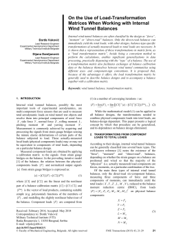 On the Use of Load-Transformation Matrices When Working with