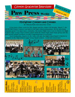 Paw Press Weekly - Clinton-Graceville