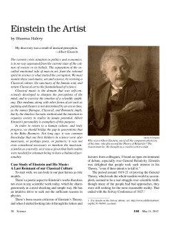 Einstein the Artist