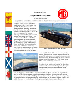 Magic Trip to Key West - Key West British Car Club