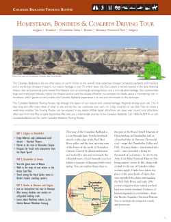 Homesteads - the Canadian Badlands!