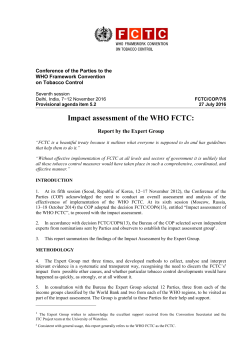 EB Document Format - World Health Organization