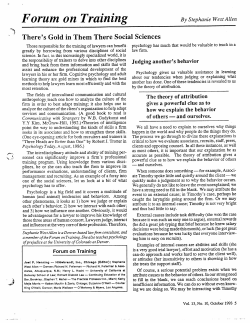 There`s Gold in Them There Social Sciences