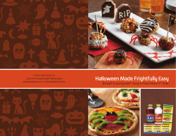 Throwing a simple Halloween party &ndash; low stress