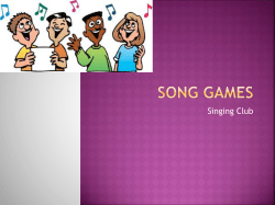 Sing Club Spring - NES Learning Zone
