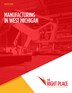 manufacturing in west michigan
