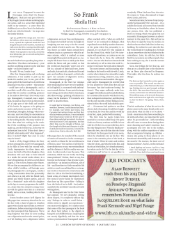 So Frank - Sheila Heti