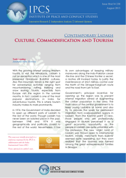 Culture, Commodification and Tourism