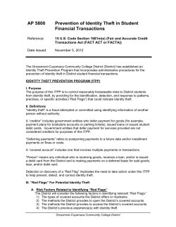 AP 5800 - Grossmont-Cuyamaca Community College District