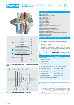 Mixed penetration seal for cables and pipes