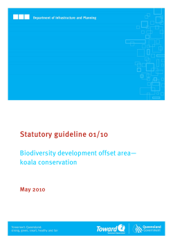 Biodiversity development offset area