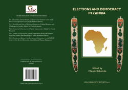 Elections and Democracy in Zambia