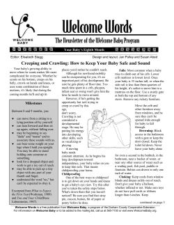 Creeping and Crawling: How to Keep Your Baby Safe and Sound
