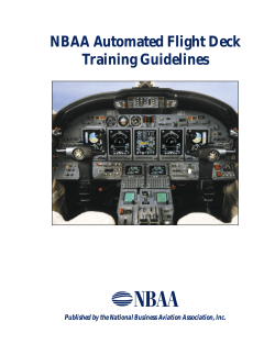 NBAA Automated Flight Deck Training Guidelines