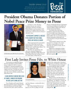 President Obama Donates Portion of Nobel Peace Prize Money to